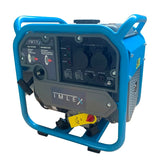 IMLEX Stromerzeuger IM-INV2000 - Benzin Generator 2000 Watt Maximal - 5L Tank mit Füllstandanzeige, 230V Steckdosen - Leiser, Robuster Antriebsmotor, Überlastschutz