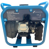 IMLEX Stromerzeuger IM-INV2000 - Benzin Generator 2000 Watt Maximal - 5L Tank mit Füllstandanzeige, 230V Steckdosen - Leiser, Robuster Antriebsmotor, Überlastschutz