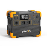 PECRON E1500LFP 2200W Solargenerator - Tragbare Powerstation 1536Wh (Erweiterbar bis 7680Wh) mit LiFePO4-Batterie 4400W Spitzenleistung - Für Camping, Wohnmobil & Outdoor