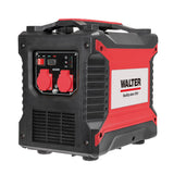 WALTER Inverter Stromerzeuger 2000 W, max. Leistungsabgabe im Kurzzeitbetrieb 2050 W, luftgekühlt, tragbarer und zuverlässiger Strom, inkl. Werkzeugtasche, Zündkerzenschlüssel, Öltrichter, Tankdeckel